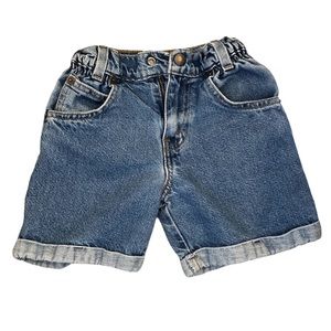 Rare Vintage Girls Boys Toddler Levi’s Jean Shorts Size 6